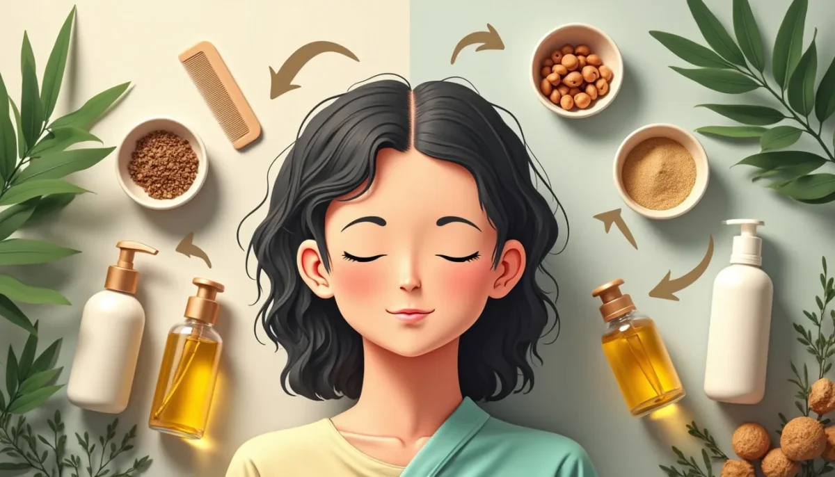 Here’s a simple title for an article about hair care for hair loss:

Effective Hair Care Tips to Combat Hair Loss

This title includes the key phrase hair care for hair loss while being concise and informative.