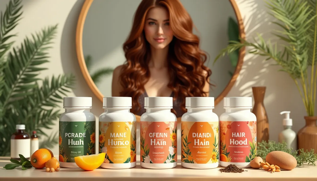 Top 5 Hair Growth Supplements for Fuller, Healthier Locks